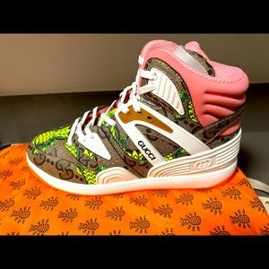 Gucci Pineapple men's Gucci Basket sneaker